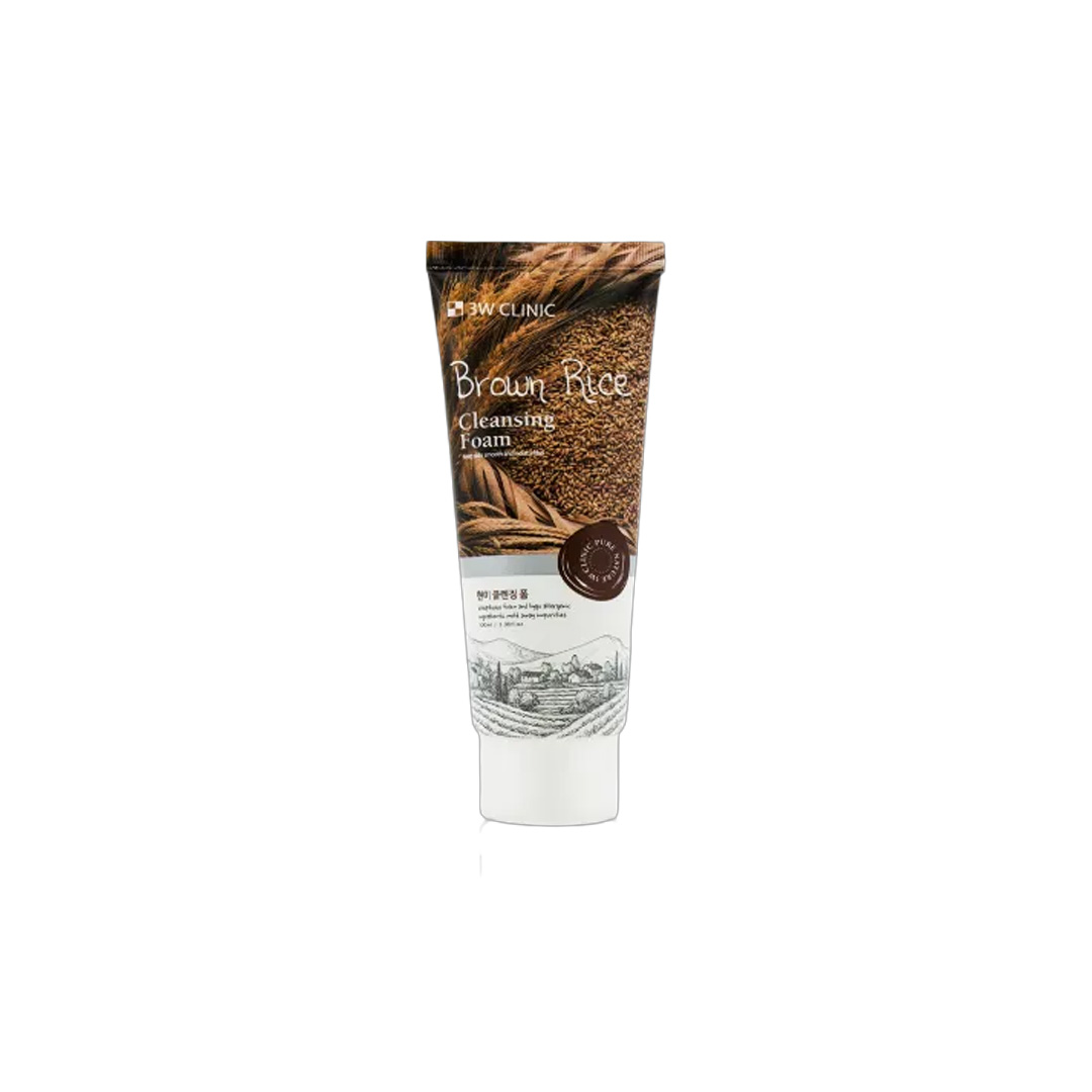 3W Clinic Brown Rice Cleansing Foam 100ml
