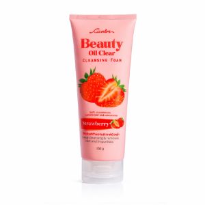 Cavier Strawberry Facewash – Oil Clear Cleansing Foam (150g) | Made in Thailand