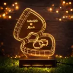 Ring Box Customised 3D illusion Lamp