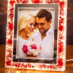 Premium LED Floral Photo Frame