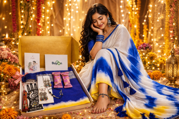 Sapphire Elegance Saree Combo