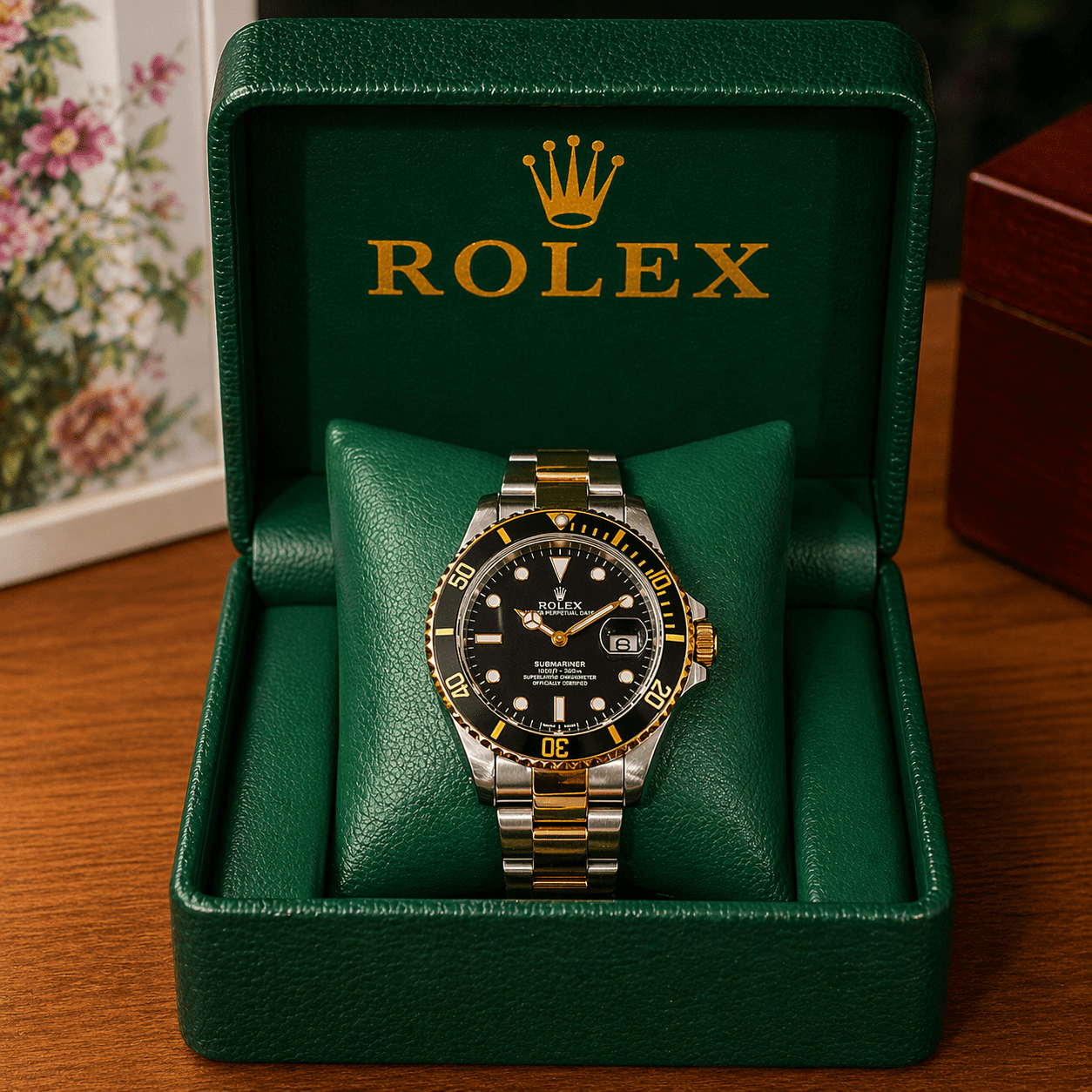 Rolex Luxury Submarine Watch AA (Premium Box)