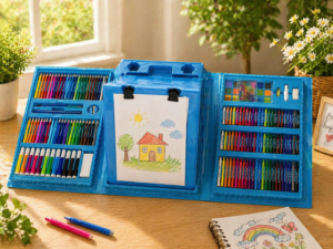 208 Pcs Kids Art & Drawing Set