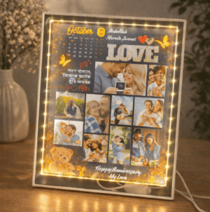 LED Photo Collage Light Frame