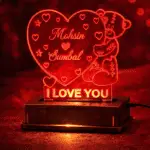 ChatGPT Image Mar 11, 2026, 03_56_13 AM 031-Teddy Bear Heart Customized 3D illusion Lamp