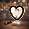 Heart Magic Mirror Photo Frame Large (7x7)