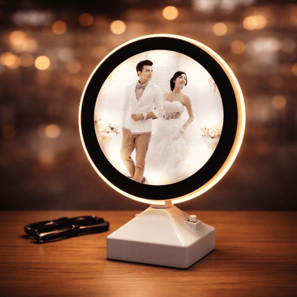 ChatGPT Image Mar 28, 2026, 09_35_05 PM Round Magic Mirror LED Photo Frame Mini (5.5x5.5)