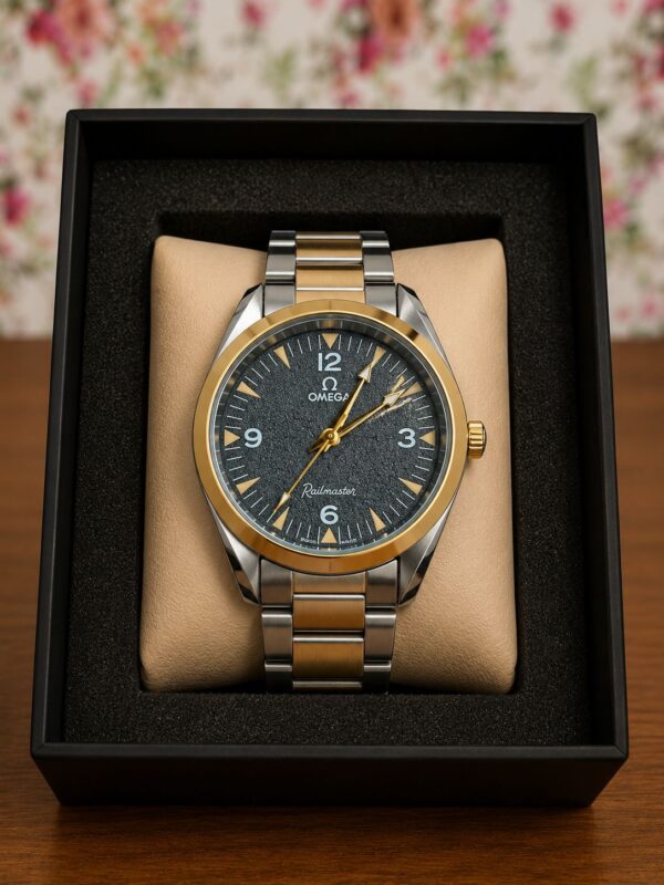 Omega Railmaster Premium Watch (Premium Box)