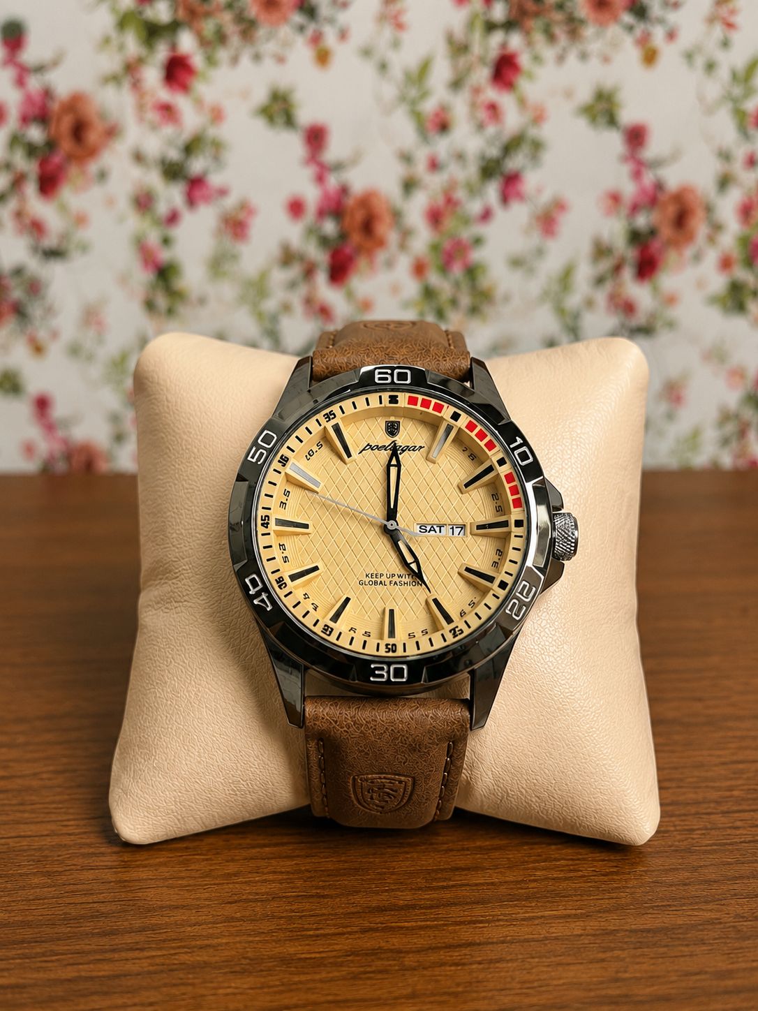 Poedagar Classic Leather Watch