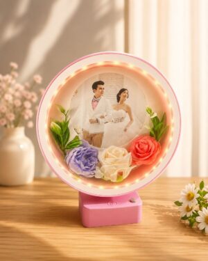 Romantic Decorated LED Photo Frame