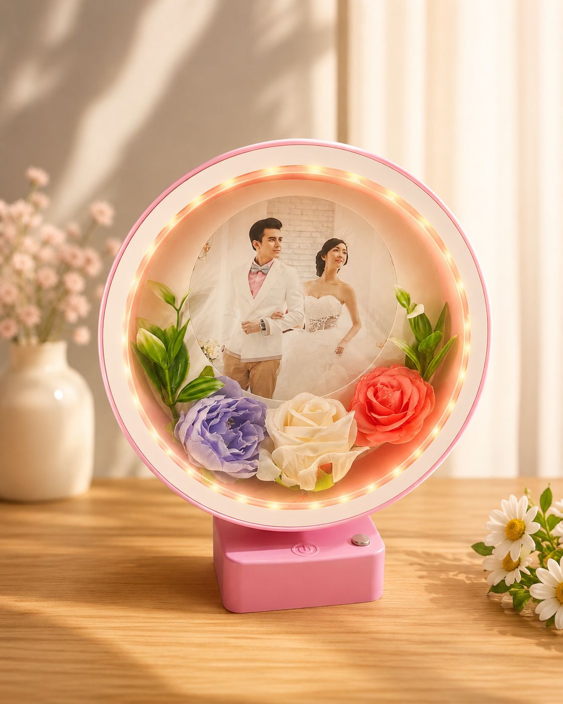 Romantic Decorated LED Photo Frame