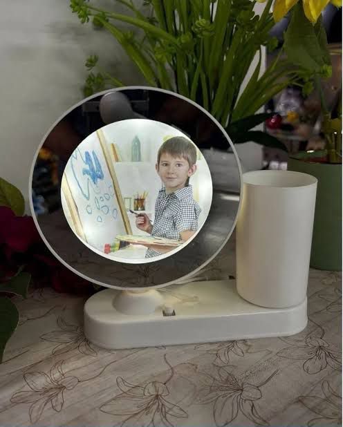 WhatsApp Image 2026-05-26 at 11.06.41 AM (1) Magic Mirror Photo Frame with Pen Holder