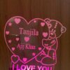 031-Teddy Bear Heart Customized 3D illusion Lamp