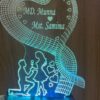 Boy & Girls Love Customized 3D illusion Lamp