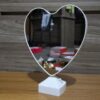 Heart Magic Mirror Photo Frame Large (7x7)